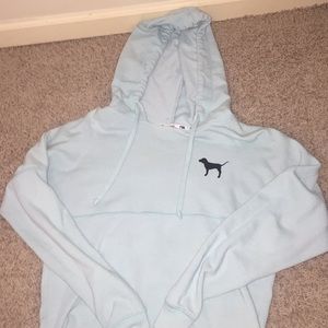 Blue Victoria secret/pink hoodie